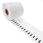 Rollo bobina de 1500 etiquetas adhesivas compatibles con Dymo 11351 Dumbell 54x11mm 10-pack - KT00400 - 04