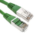 Cable de red ethernet Cat. 6 FTP de 1 m de color verde - RU02300 - 01