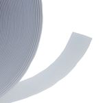 Bobina de cinta adherente adhesiva de 50mm x 25m de color blanco cara de fijación - VR07300 - 04