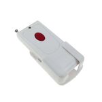 Pulsador emisor transmisor para sistema de llamada inalámbrico 1000m 1 tecla - QI04300 - 01