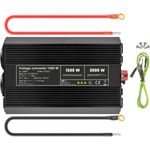 Inversor eléctrico onda modificada 12 VDC a 220 VAC de 1500W y USB - YD03500 - 02