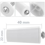 Tope de persiana de 40mm en color blanco - BS23300 - 02