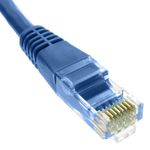 Cable de red ethernet Cat. 6 UTP de 0,25 m de color azul - RJ01100 - 02
