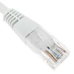 Cable de red ethernet Cat. 5e UTP de 0,5 m de color blanco - RY00200 - 05