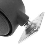 Rueda pivotante de nailon sin freno 40 mm 38x38 mm 4 pack - KR03200 - 07
