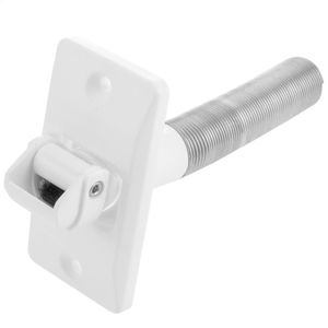 Polea pasacintas con muelle para persianas en color blanco