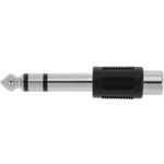 Adaptador audio estéreo TRS jack-6.3mm-macho a 1xRCA-hembra - AW00600 - 03