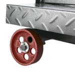 Balanza industrial de plataforma 30x40 cm báscula 100 Kg con ruedas - BV06100 - 08