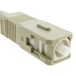 Cable de fibra óptica OM4 multimodo MMF simplex 50µm/125µm ST-SC de 50cm - FP02100 - 03