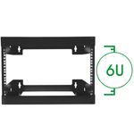 Armario rack 19" mural SOHORack Open 6U - WN02100 - 03