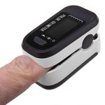 Oxímetro de dedo para la medición de saturación de oxígeno y ritmo cardíaco con pantalla TFT - KD03100 - 05