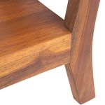 Revistero de Madera de Teca para la organización de libros, revistas y periódicos en forma de U - KZ17100 - 07
