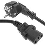 Cable eléctrico de alimentación IEC60320 C13-hembra a Schuko-macho 15 m - FA08600 - 01