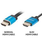 Cable HDMI 2.0 con conector tipo A macho a conector tipo A macho Ultra HD 4k 0.5m negro - HI16100 - 03