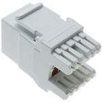 Keystone RJ45 hembra a TB110 Cat.6 UTP blanca - RD06700 - 03