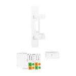 Keystone de pared RJ45 de Lanberg Cat.6 UTP - RD15900 - 03