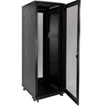 Armario rack 19" de pie 42U 600x1000x2000mm puerta perforada MobiRack DIY desmontado negro - WL15300 - 03