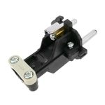Clavija enchufe schuko recto macho IP44 negro - CM04900 - 04