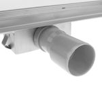 Canaleta de desagüe para ducha 90x7 cm para azulejo en acero inoxidable - KS12500 - 06