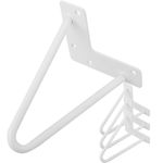 Pies para mesa y mueble Patas en acero 2 varillas 15 cm blanco 4-pack - SA98700 - 01