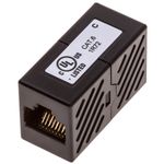 Acoplador empalme de cable UTP categoría 6 RJ45 hembra a RJ45 hembra - RD08100 - 01