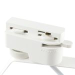 Foco LED de raíl 18W blanco frío día 120x155 mm blanco - NF09800 - 03