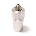 Conector de antena de TV hembra tipo recto metálico - TT01600 - 05