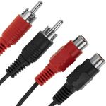 Cable Audio Stereo 5m (2xRCA-M/H) - VC03300 - 05