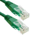 Cable de red ethernet Cat. 6 UTP de 1 m de color verde - RJ02300 - 01
