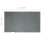 Filtro de privacidad 16:9. Protector para pantalla y monitor 12.1" - MD00200 - 02