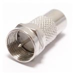 Adaptador RCA-hembra a F-macho - TF05100 - 02