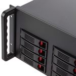 Caja rack 19" IPC ATX 4U 5x3.5" fondo 320mm - CK06500 - 06