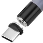 Cable de Carga 2 en 1 USB-A 2.0 macho a conectores USB-C y Micro USB magnéticos 2 m trenzado - UH10200 - 08