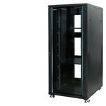 Rack de Suelo PHASAK 19" Pro Server · 800 x 1000 mm · Montado con ventilación y gestión de cableado - PHO 8137 - 02