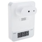 Termómetro digital infrarrojo de pared sin contacto para la medición de temperatura corporal con indicador luminoso y sonoro - GM05000 - 01