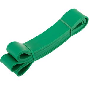Banda elástica de resistencia verde para ejercitar la musculatura de 56 kg