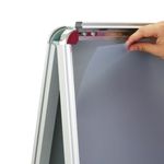 Panel valla publicitaria para cartelería de doble marco A1 tipo caballete - LX08200 - 03