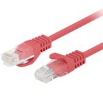 Cable de red ethernet Cat. 5e UTP de 7,5 m de color rojo PCU5-10CC-0750-R - RL21700 - 01