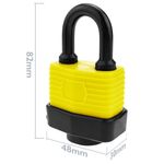 Candado de seguridad acero con protección exterior IP44 40mm - LK03400 - 02