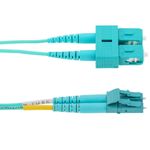 Cable OM3 de fibra óptica LC a SC multimodo duplex 50/125 de 10m - FY08700 - 04