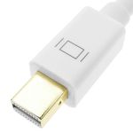 Cable Mini Displayport a Displayport 2K 4K 1080p FullHD para audio y vídeo digital 3m blanco - YQ06300 - 07