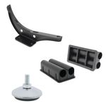 Bancada para sala de espera con sillas ergonómicas acolchadas de 3 plazas - WC04300 - 10