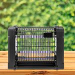 Matamoscas y mosquitos eléctrico Lámpara mata insectos voladores y moscas 12 W - AH07100 - 03