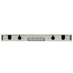 Patch panel blanco para rack 19" 1U 24 SC duplex o LC quad - FQ10500 - 05