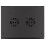 Armario Rack mural 19" 9U F450 600x450x512mm pared desmontado DIY negro Lanberg - WK31900 - 05
