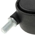 Rueda pivotante de nailon sin freno 40 mm M10 4 pack - KR00400 - 06