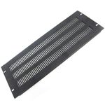 Panel de rejilla de 4U para armario rack 19" Tapa de ventilación negra - RM02900 - 01