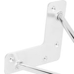 Pies para mesa y mueble Patas en cromado 2 varillas 15 cm 4-pack - IN00500 - 10