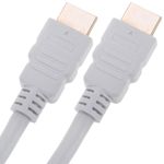 Cable HDMI 2.1 con conector tipo A macho a conector tipo A macho Ultra HD 4K 8K de 0.5m blanco - HI06100 - 04