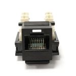 Keystone RJ45 hembra a TB110 Cat.5e UTP negra - RC06500 - 05